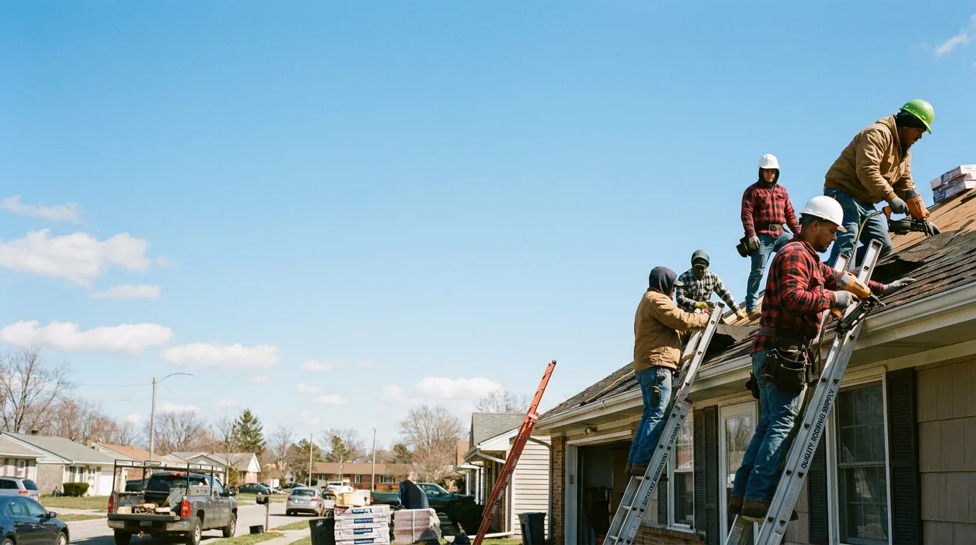 Roofing in Thorp, WI near me